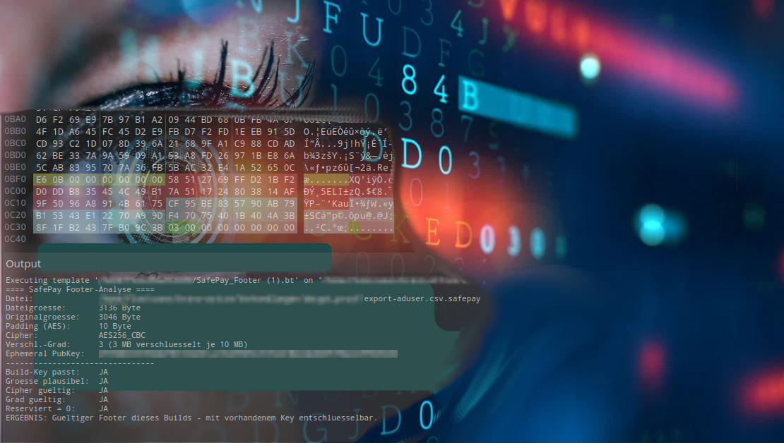 Unter der Haube von SafePay: Wie die Ransomware Dateien verschlüsselt und wo sie patzt