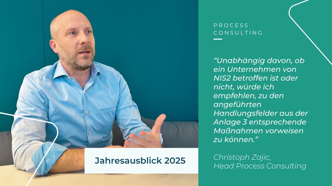 Jahresausblick 2025: Process Consulting