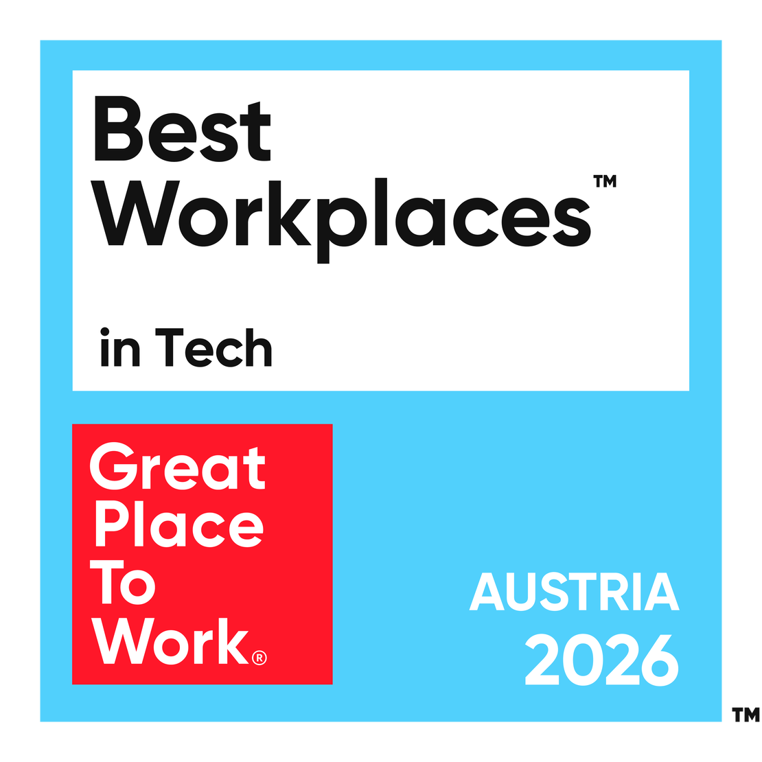 Great place to work certified logo
